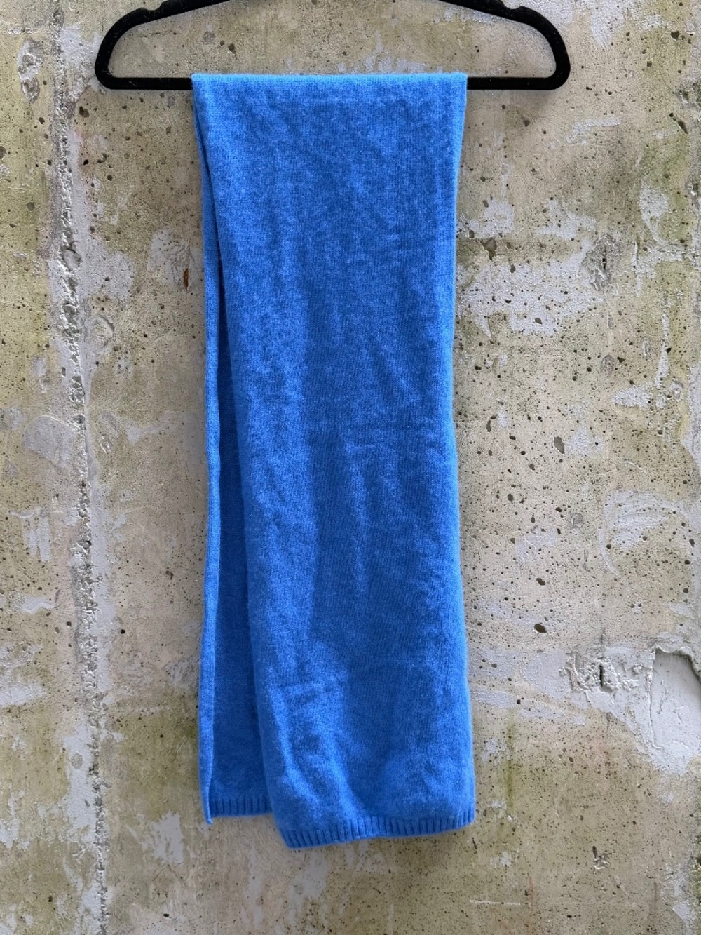 Periwinkle Blue Cashmere Scarf, Super Soft